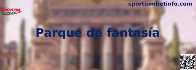Vista principal de Parque de fantasía con atracciones mágicas y entorno de simulación